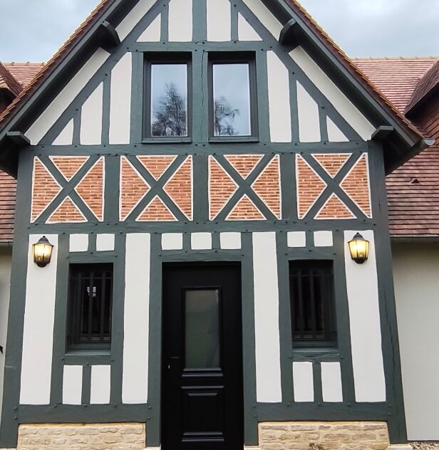 Porte entrée Alu modèle Saline